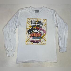 Naruto Shippuden X Hello Kitty & Friends Shonen Jump Graphic T-shirt Men Medium